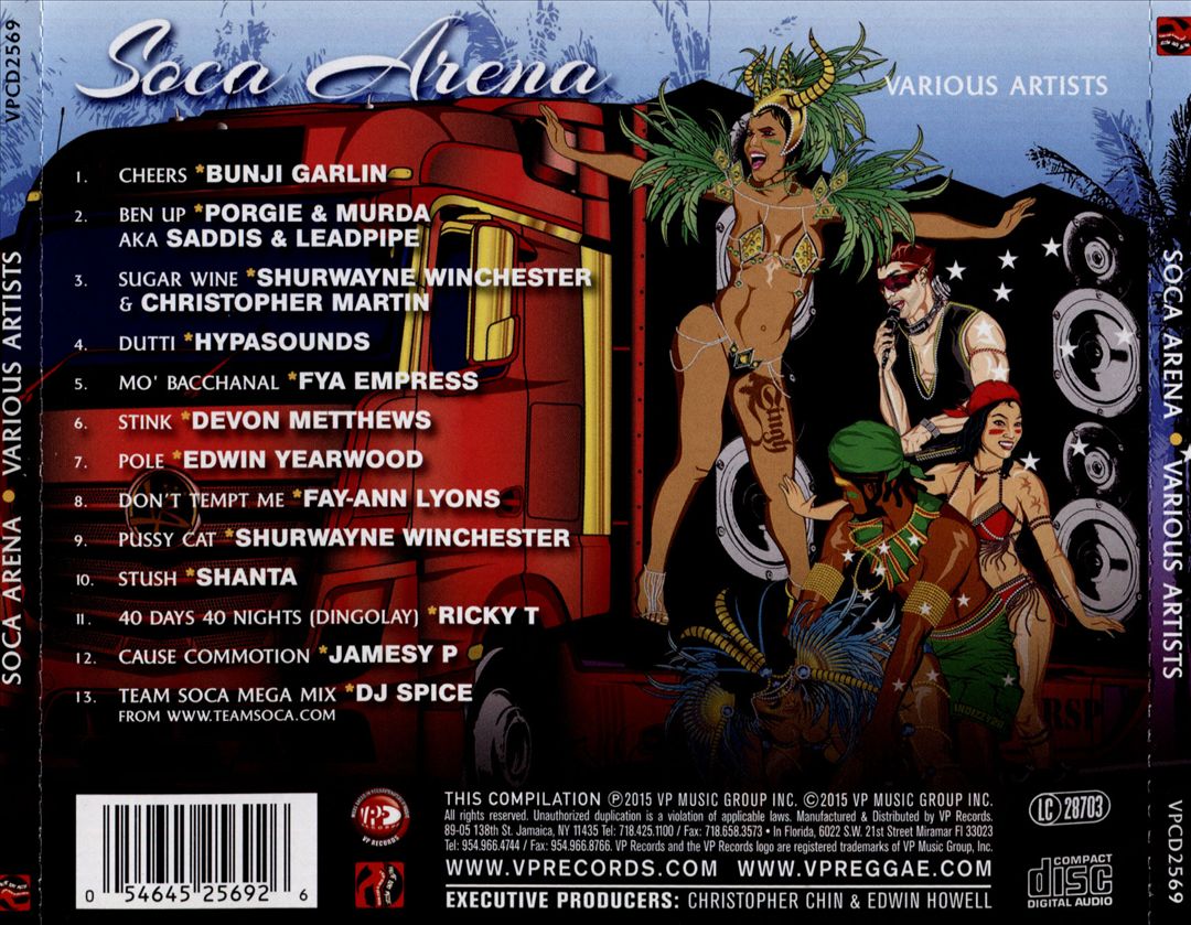 Soca Arena cover art