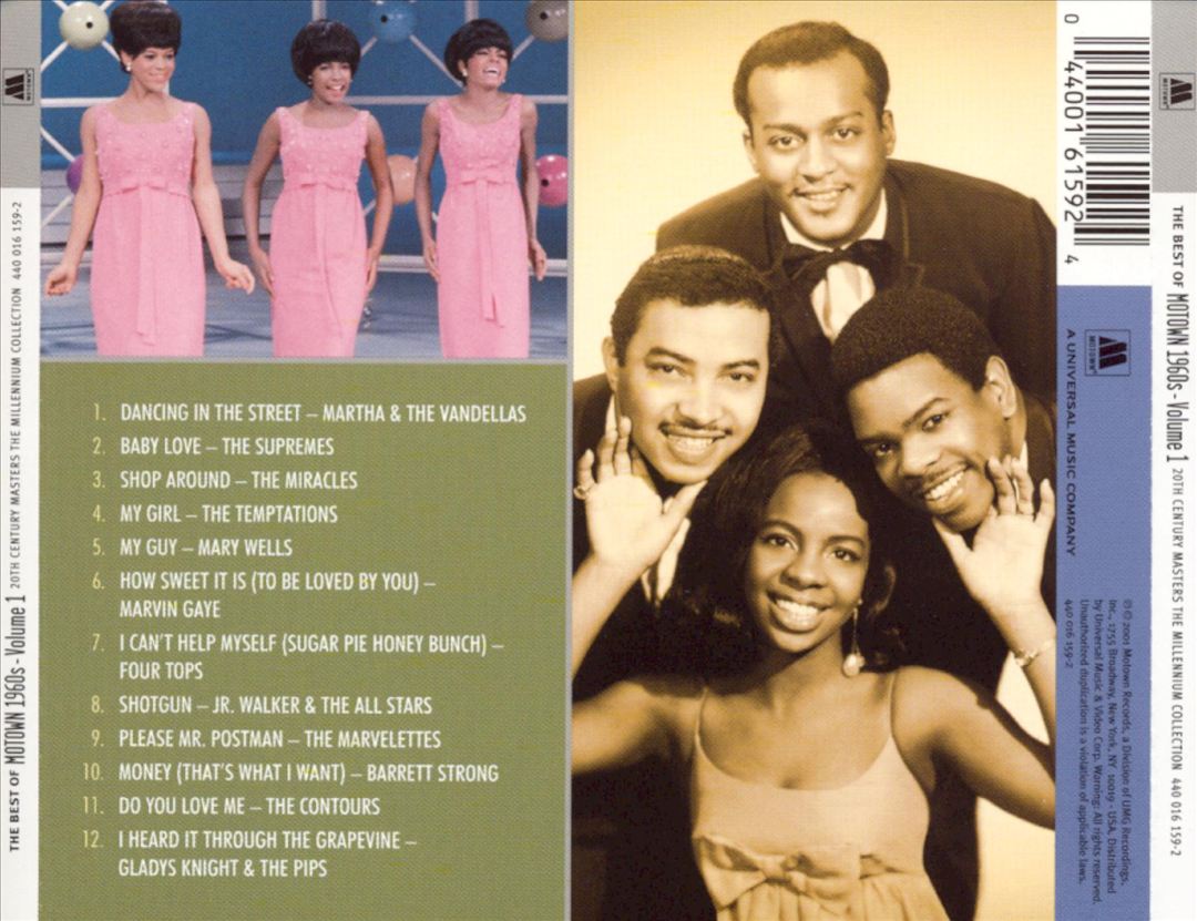 Motown 1960s Volume 1 cover art