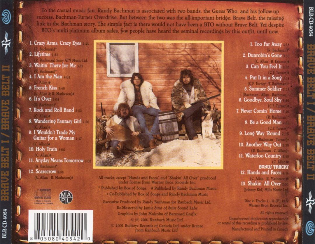 Brave Belt I/Brave Belt II [Bonus Tracks] cover art