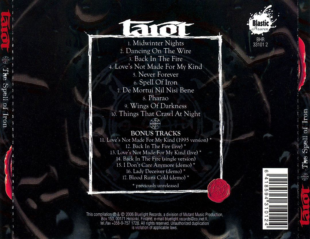 Spell of Iron [Bonus Tracks] cover art
