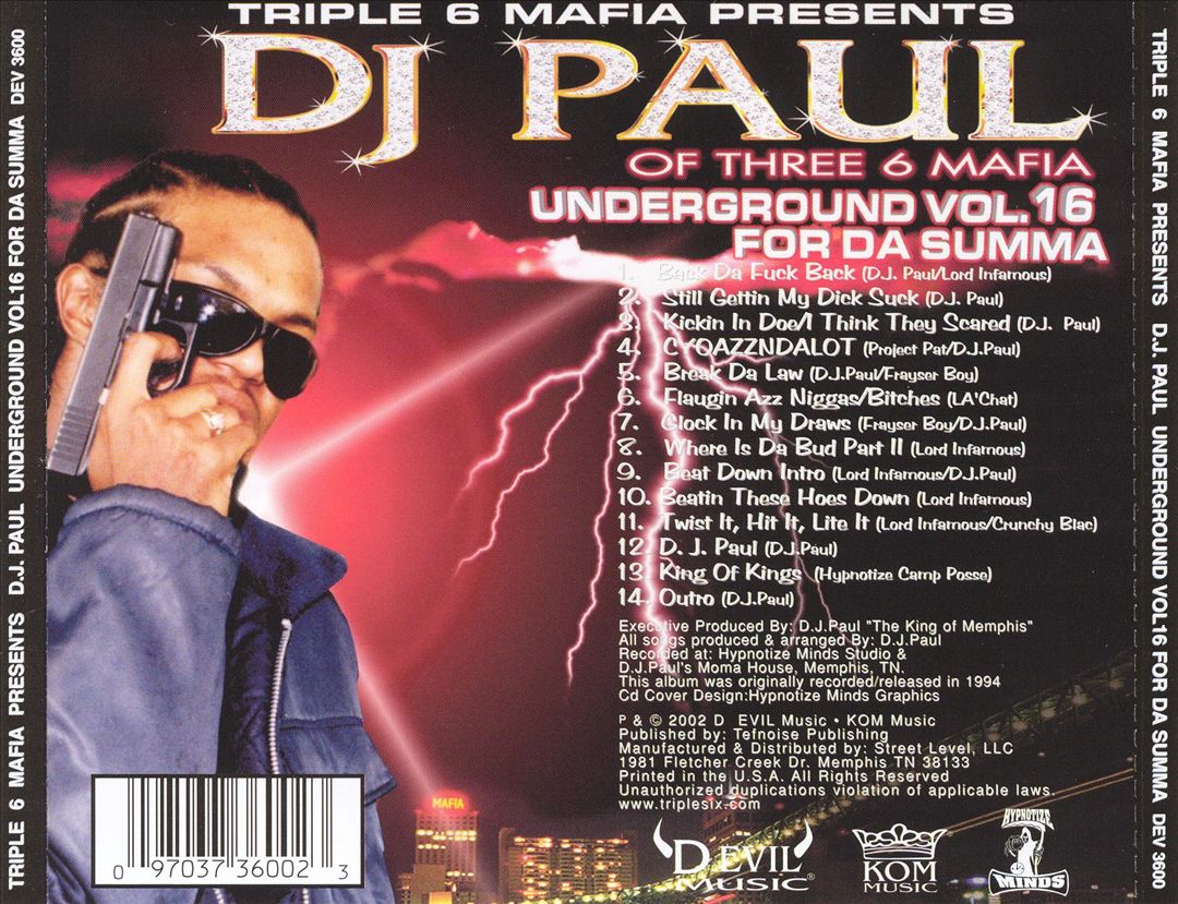 Underground 16: For da Summa cover art