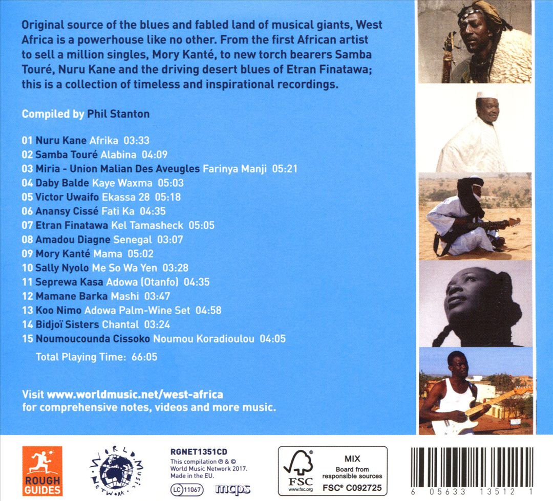 Rough Guide to the Music of West Africa cover art