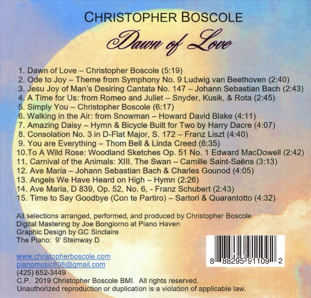 Dawn of Love cover art