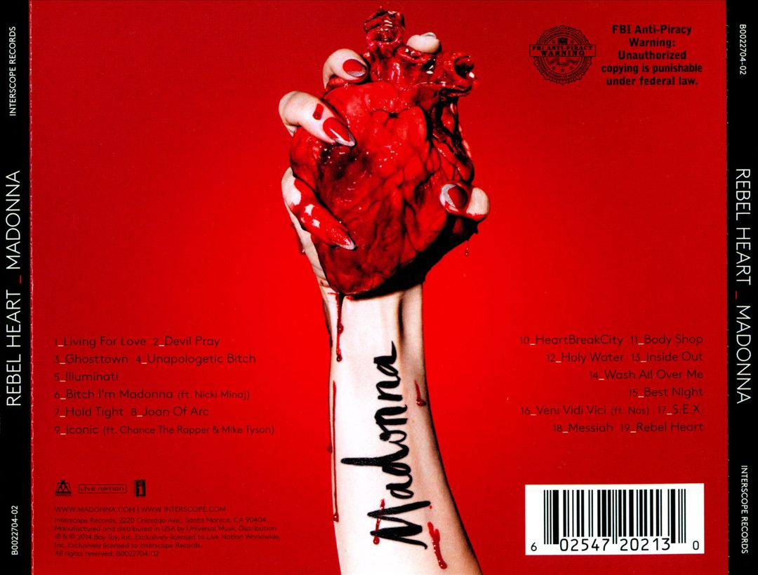 Rebel Heart [Deluxe] cover art