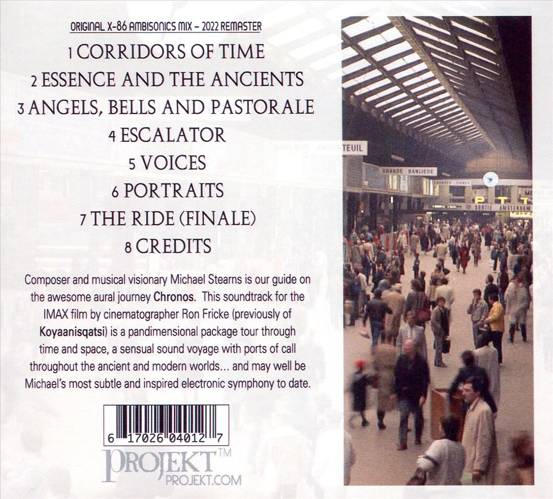 Chronos [Original Soundtrack Recording] [2022 Remaster — Original X-86 Ambisonics Mix] cover art