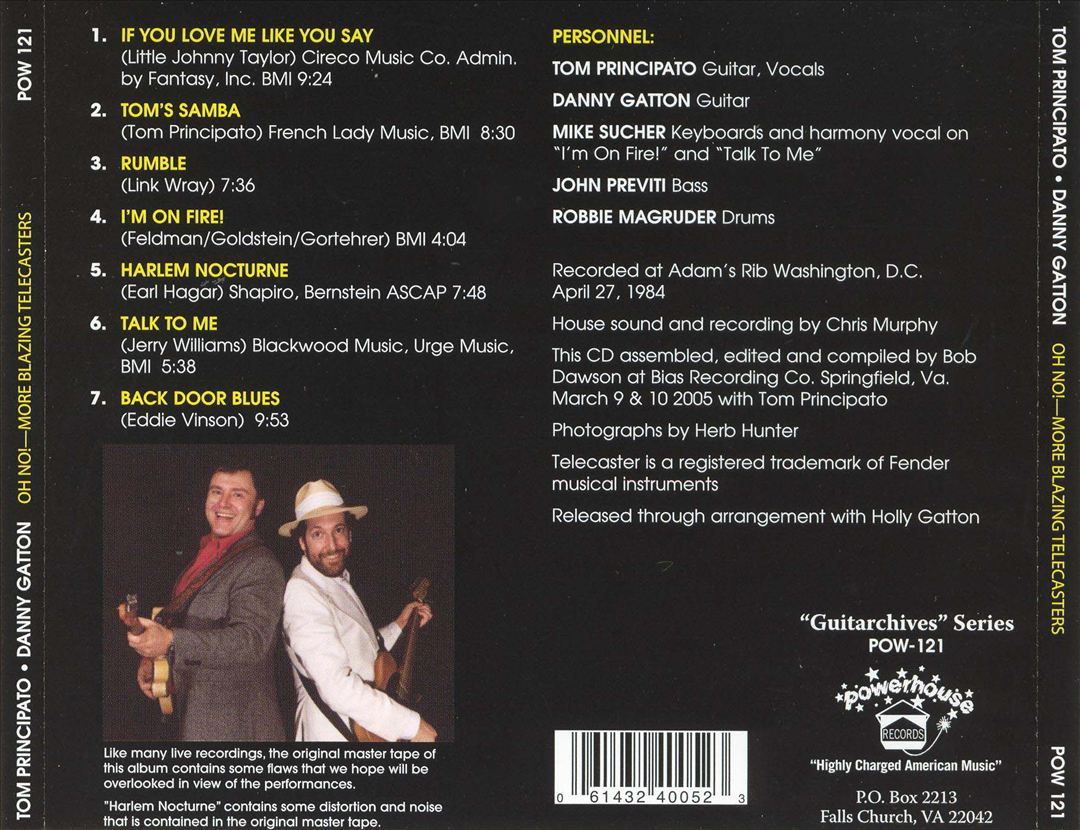 Oh No! More Blazing Telecasters cover art