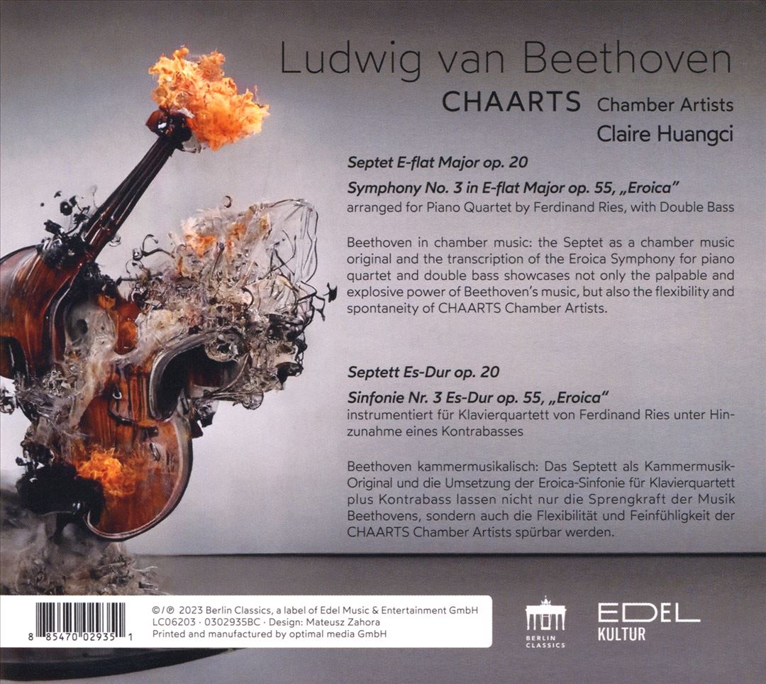 Beethoven: Septet & Eroica cover art