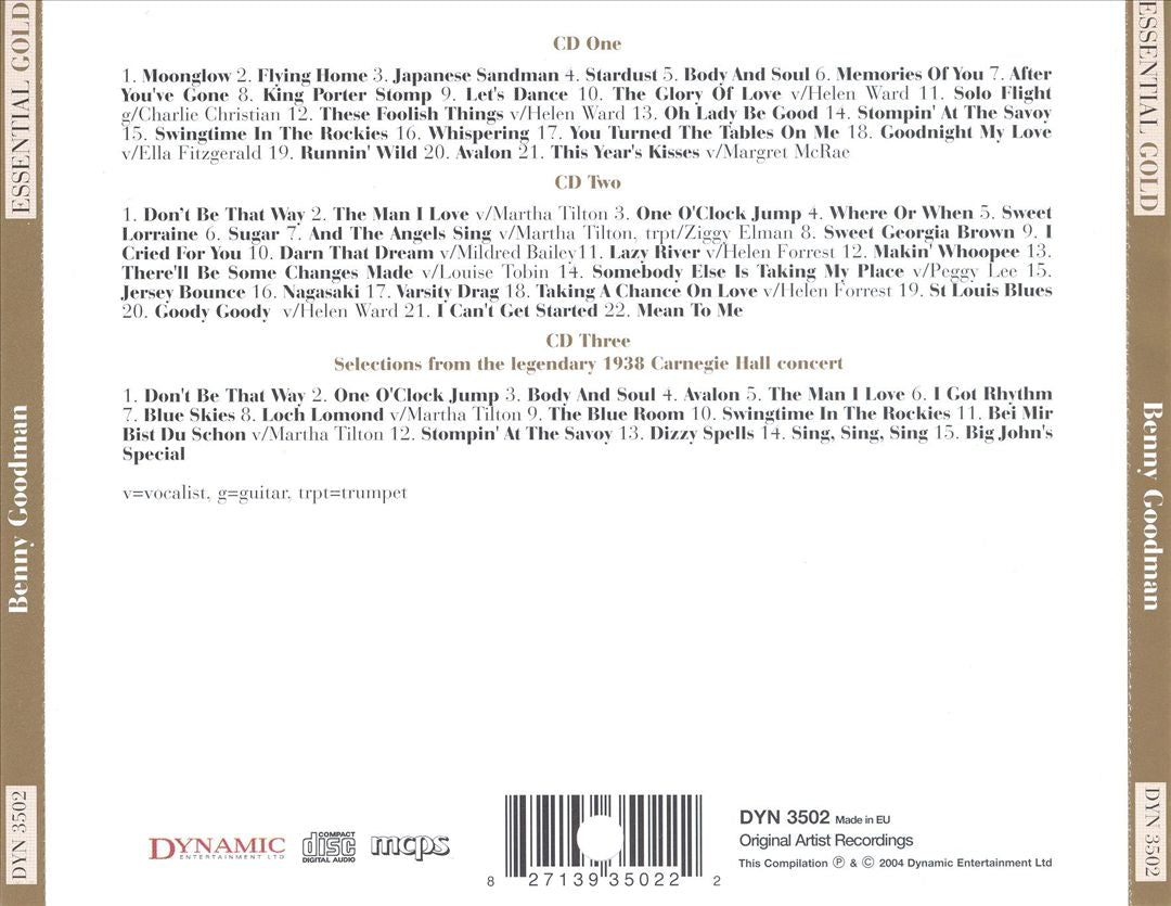 Benny Goodman [2004] cover art