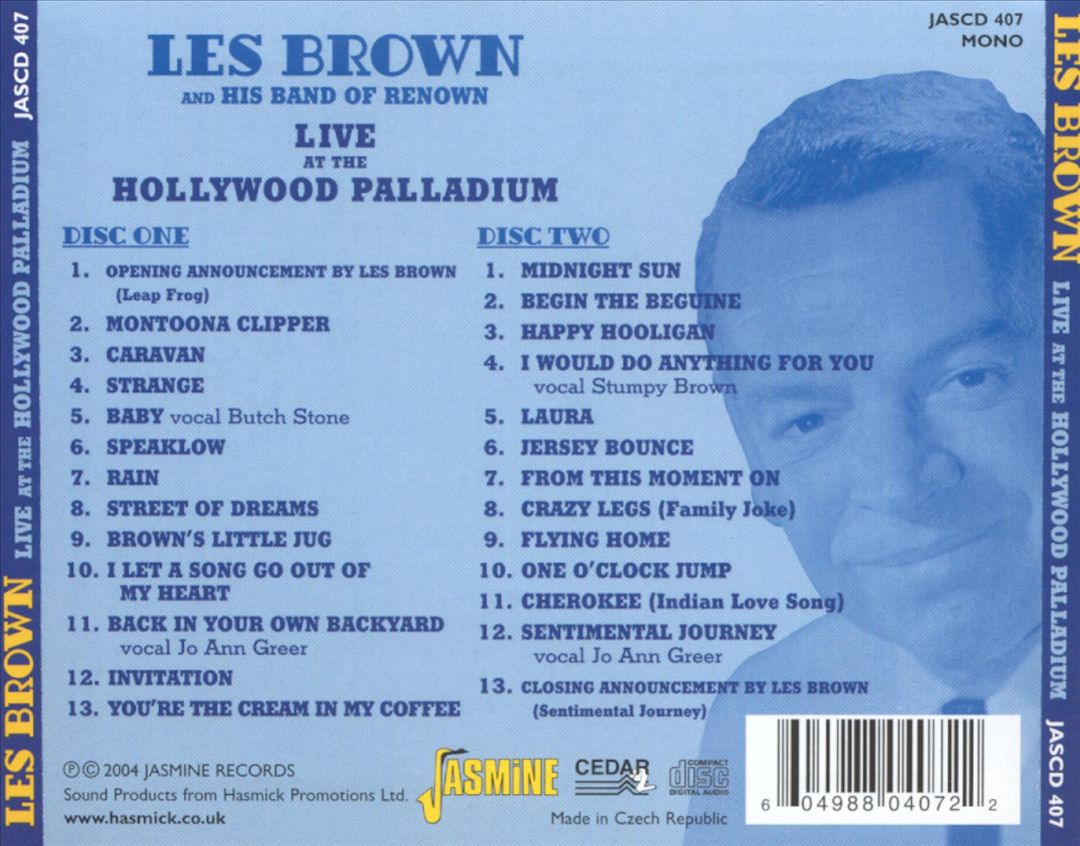 Live at the Hollywood Palladium cover art