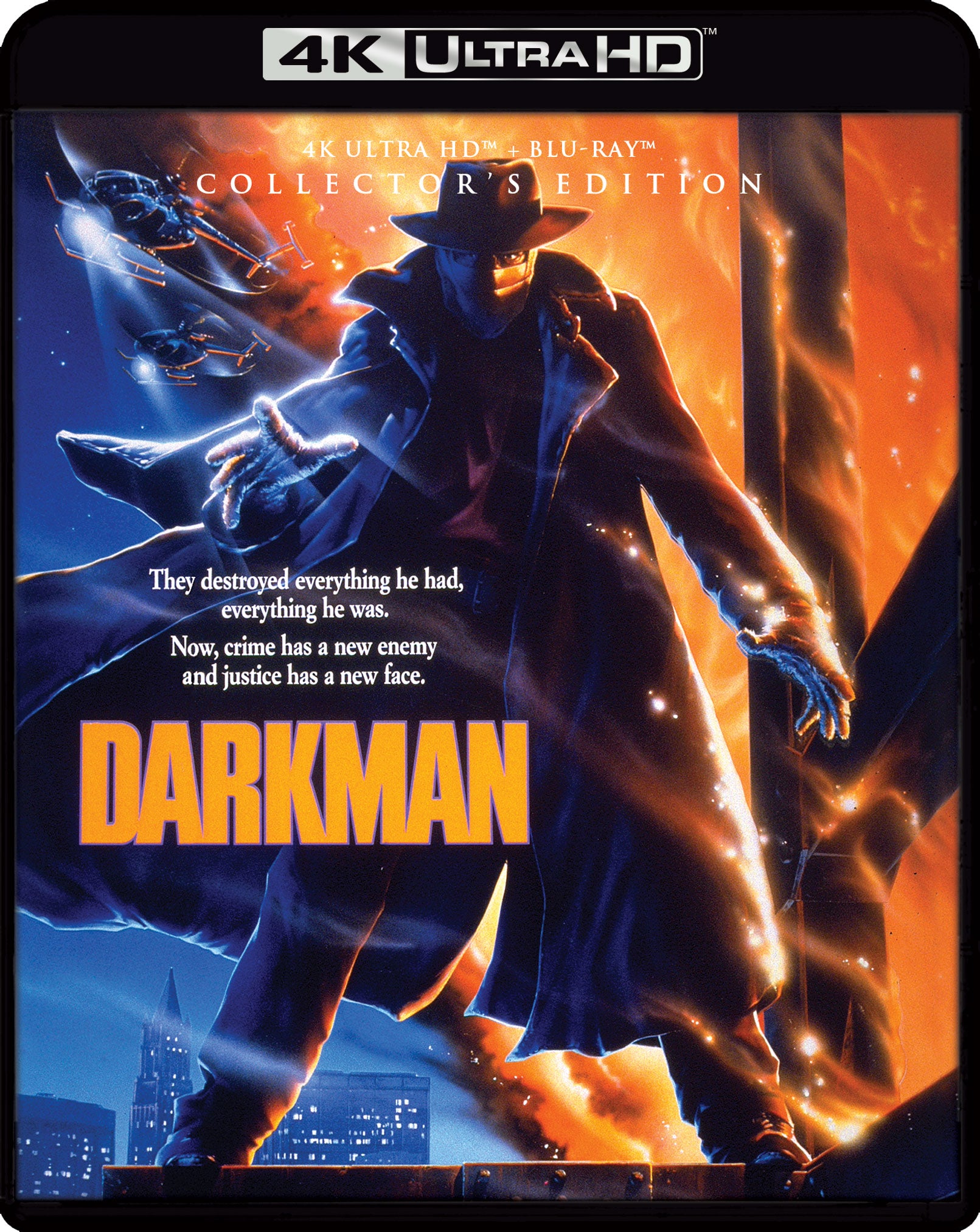Darkman [4K Ultra HD Blu-ray] cover art