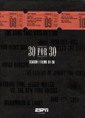 ESPN Films 30 for 30: Season 1 Films 01-30 cover art