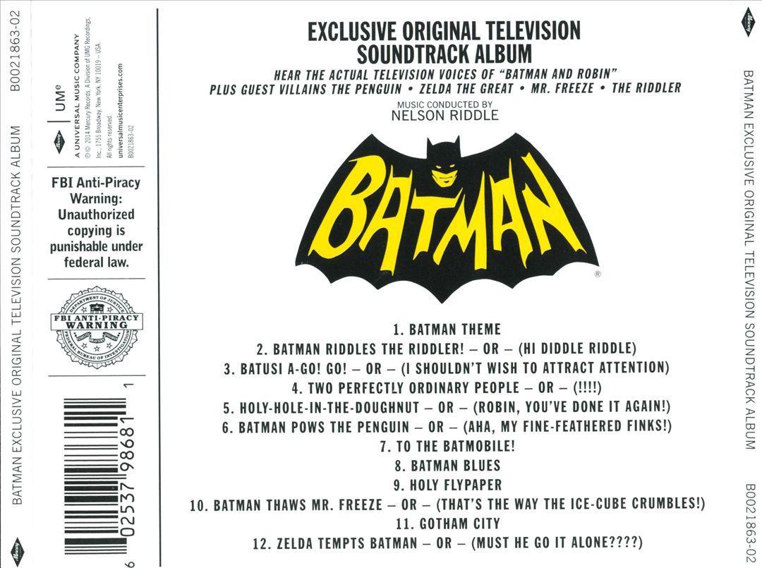 Batman [Original TV Soundtrack] cover art