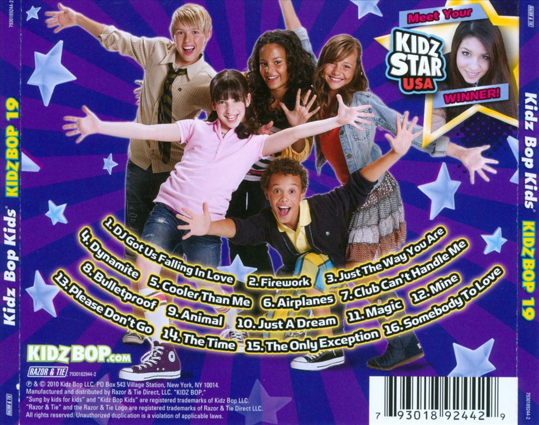 Kidz Bop 19 cover art