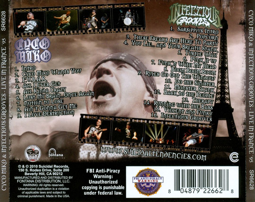 Funk It Up & Punk It Up: Live In France ‘95 cover art