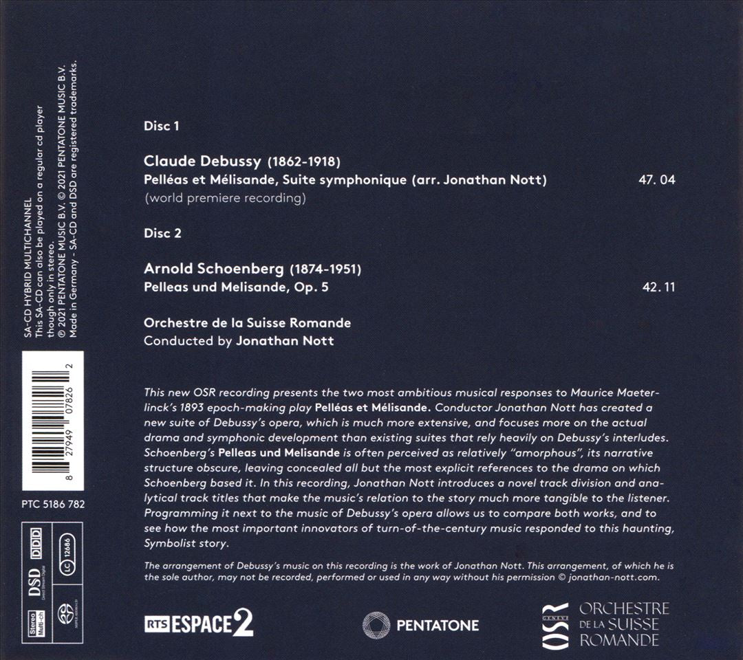 Pelléas et Mélisande cover art