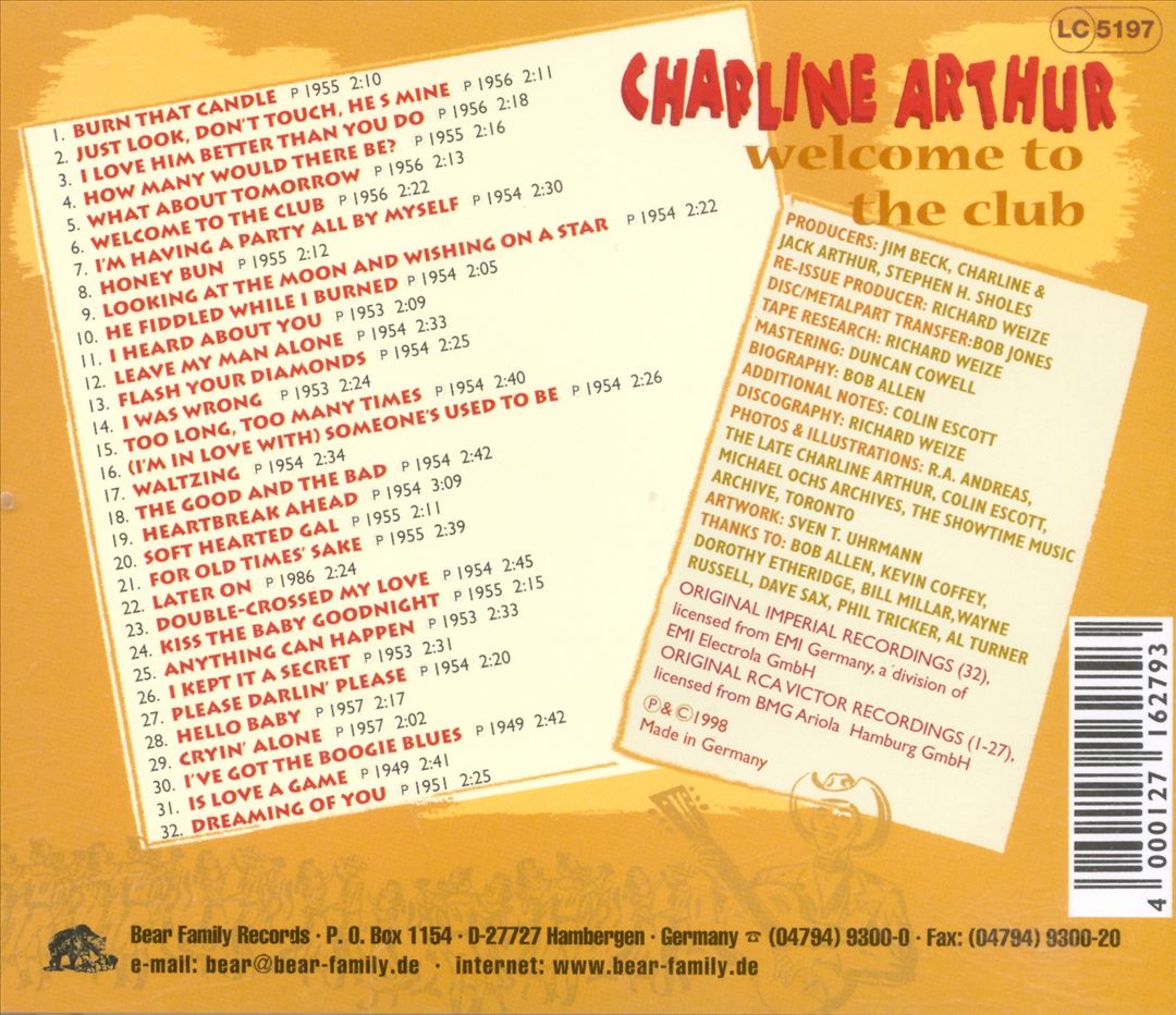 Welcome to the Club [Bonus Tracks] cover art