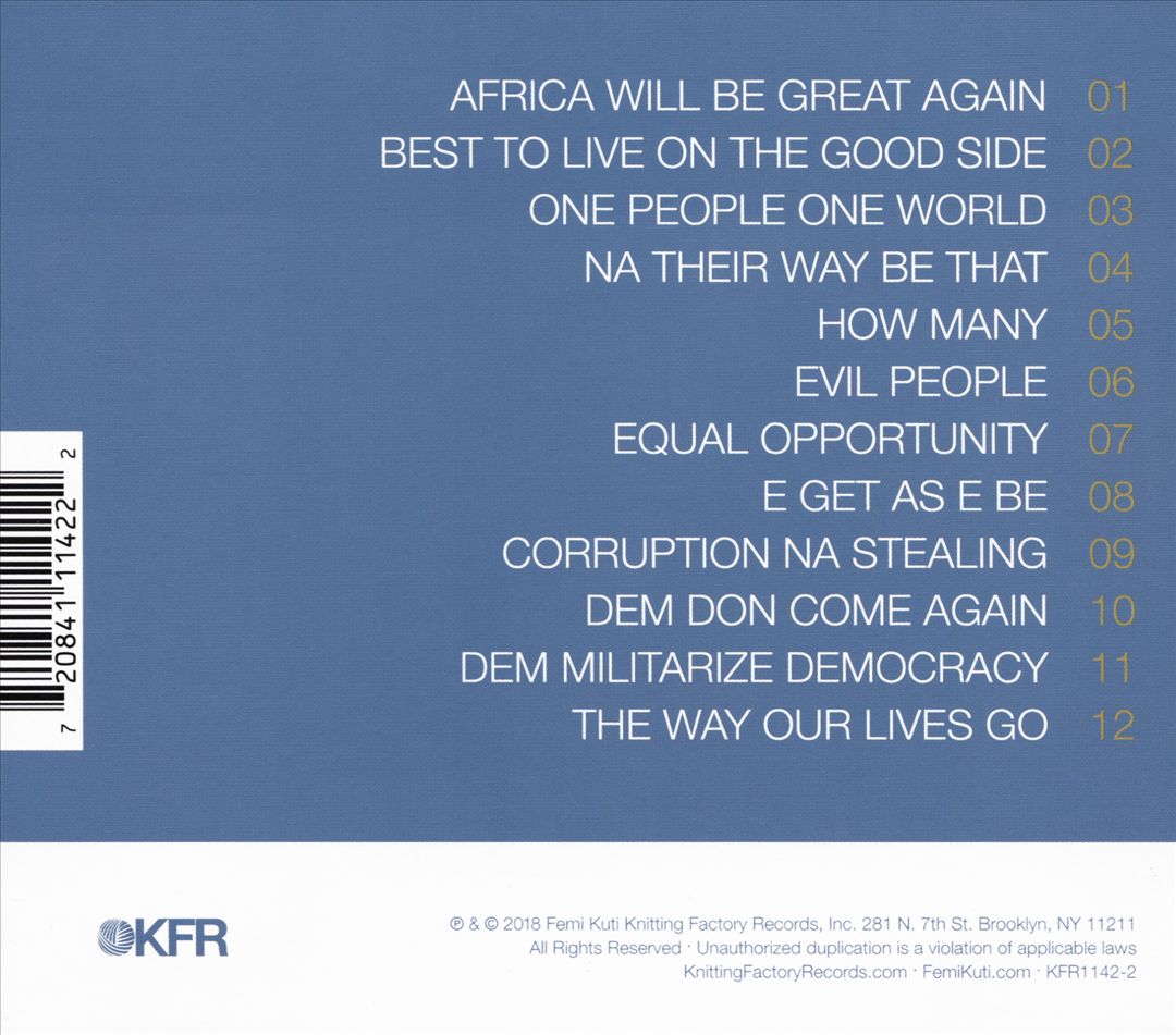 One People One World cover art