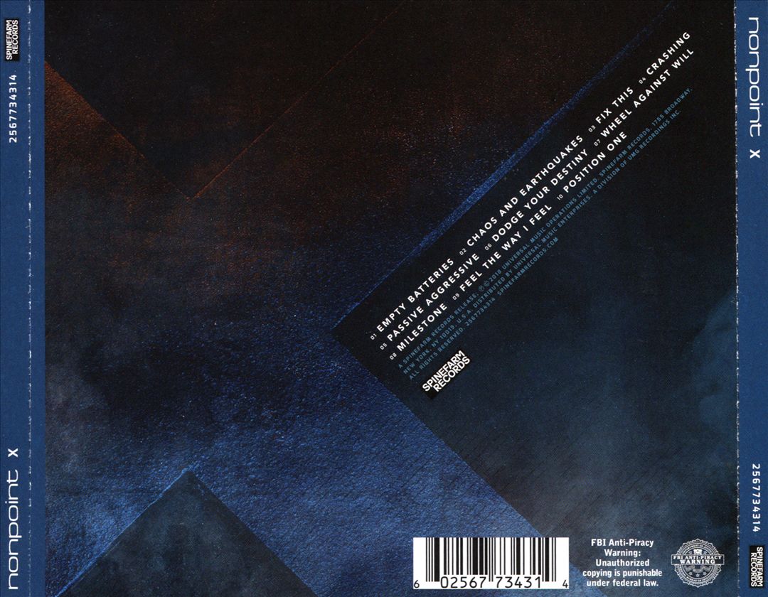 X cover art