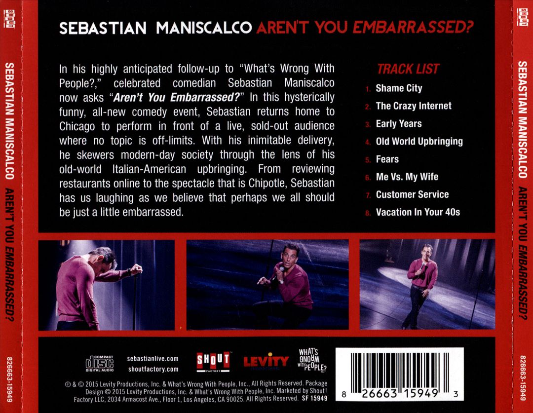 Aren't You Embarrassed? cover art