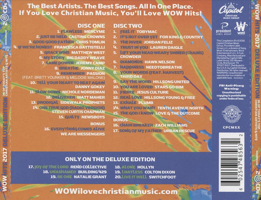 WOW Hits 2017 cover art