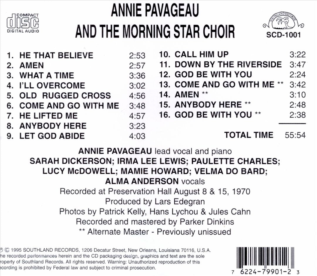 Annie Pavageau and the Morning Star Choir cover art