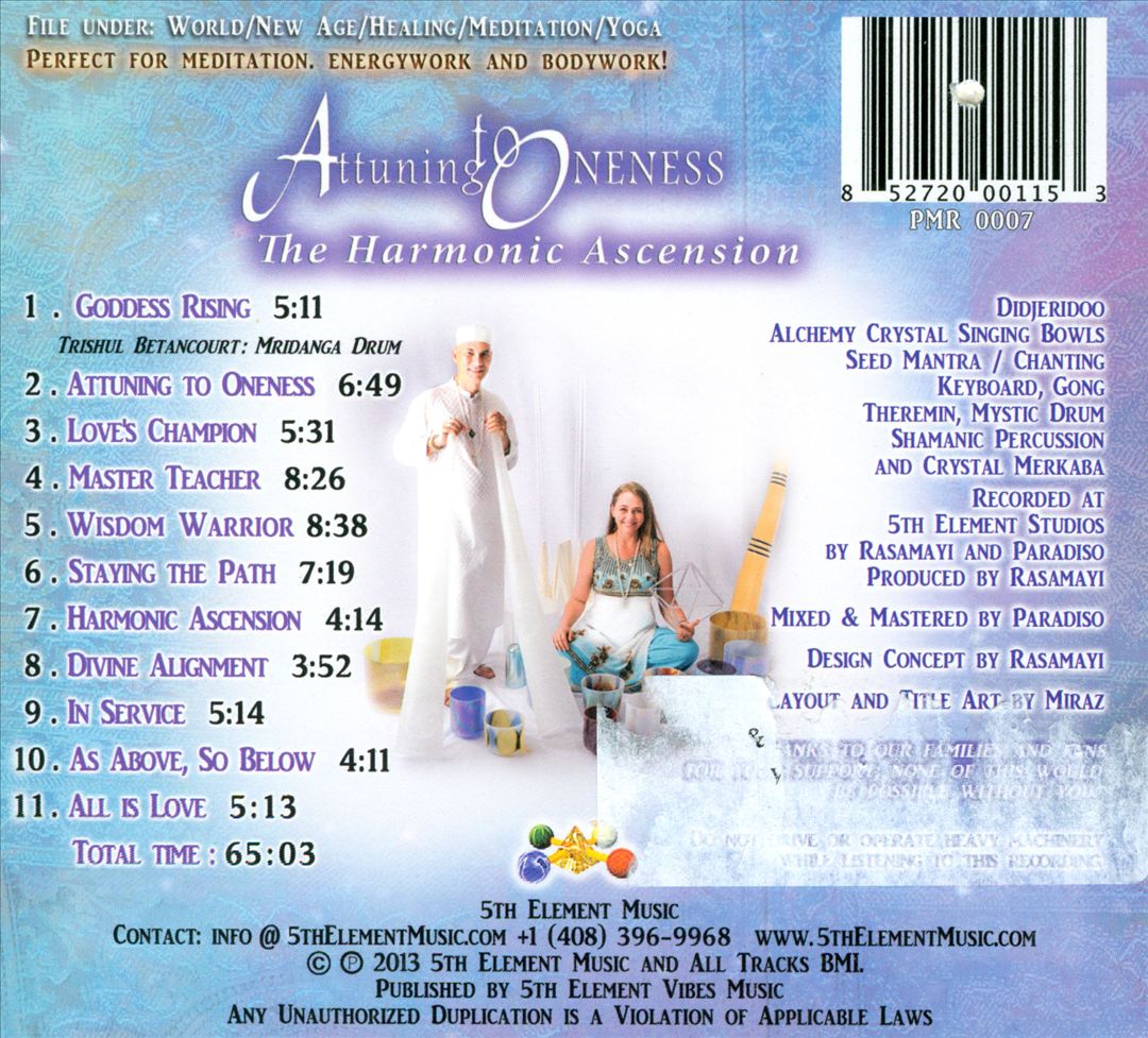 Attuning to Oneness: The Harmonic Ascension cover art