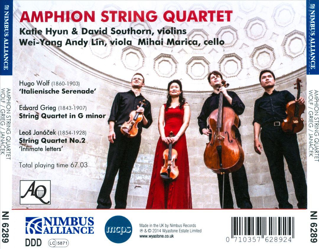 Wolf, Grieg, Janácek cover art