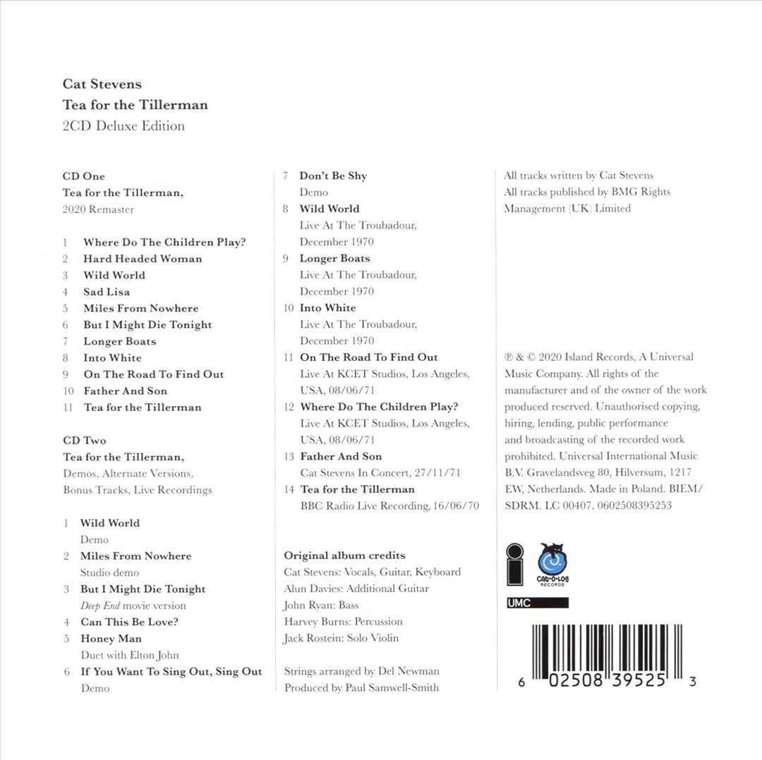 Tea for the Tillerman [Expanded Edition] cover art