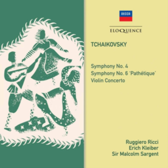 Tchaikovsky: Symphony No. 4; Symphony No. 6 'Pathétique'; Violin Concerto cover art