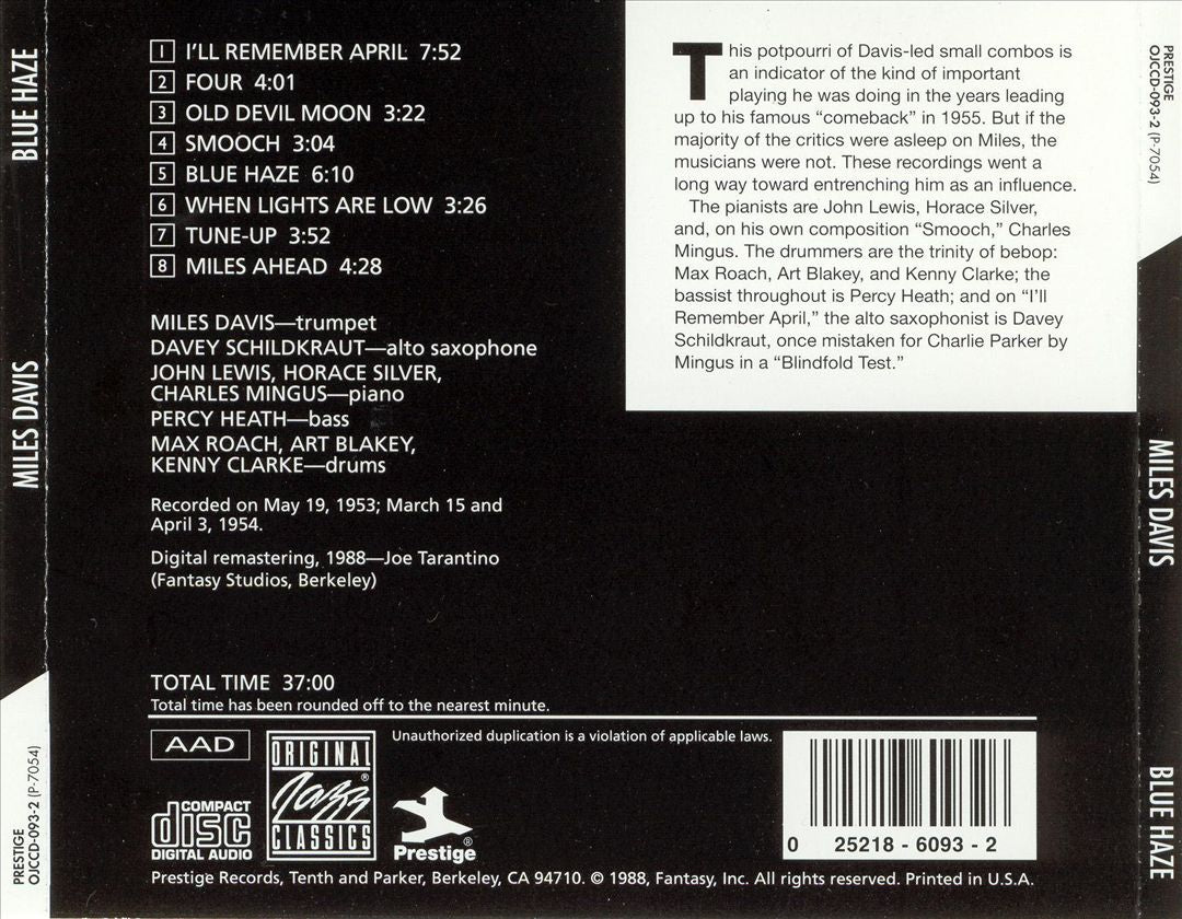 Blue Haze cover art