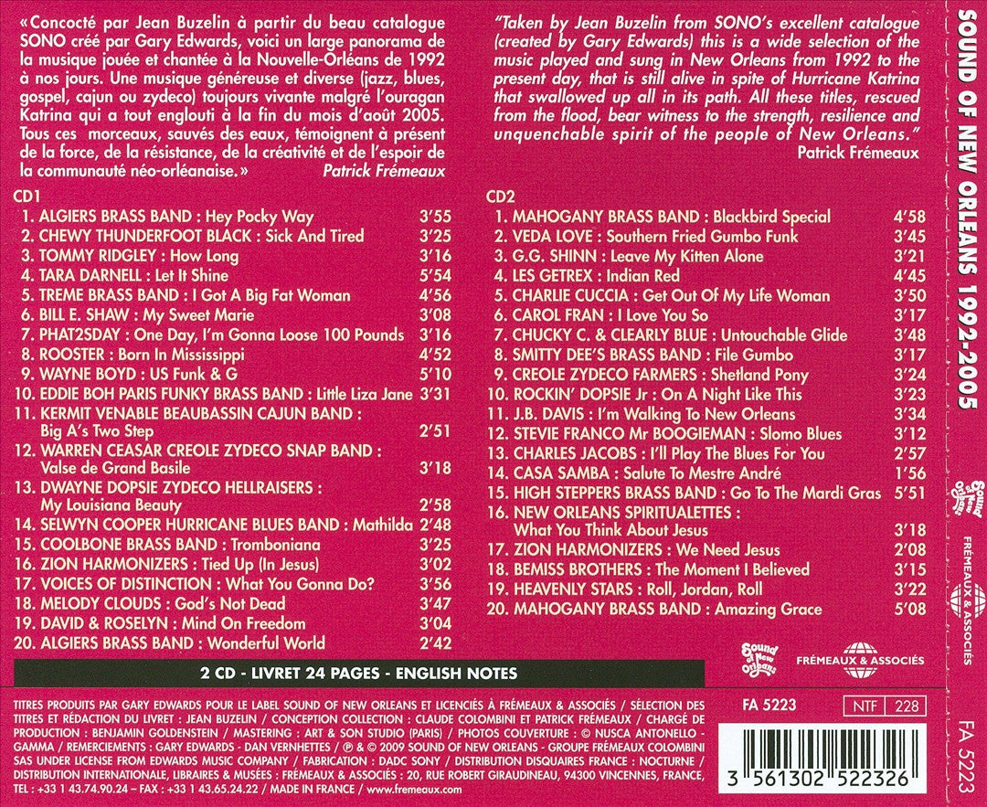 Sound of New Orleans 1992-2005 cover art