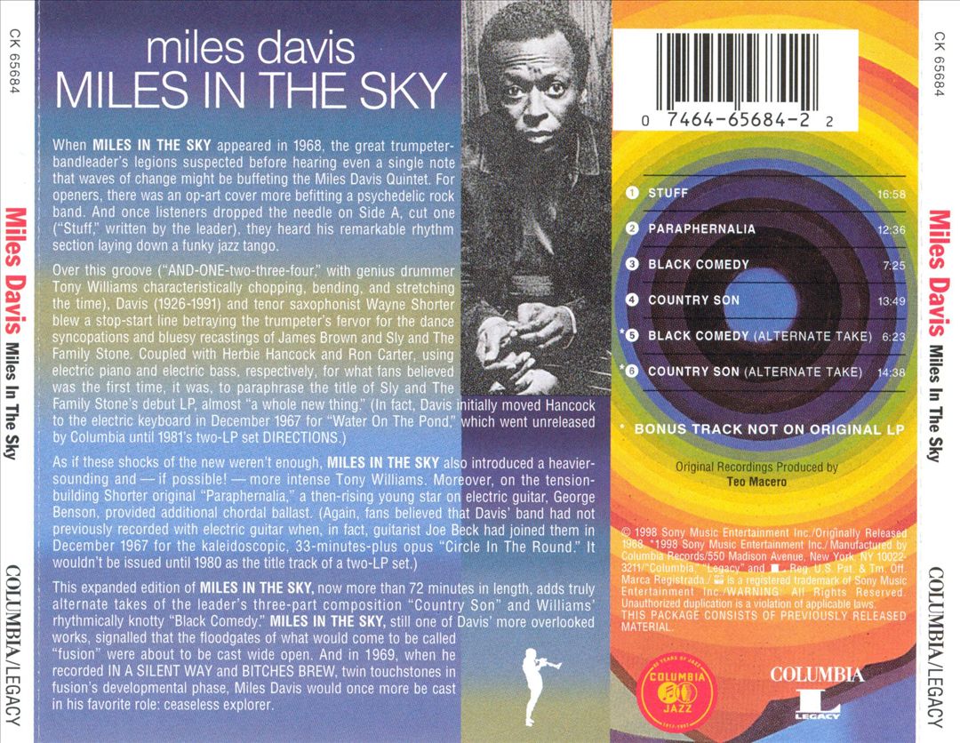 Miles in the Sky cover art
