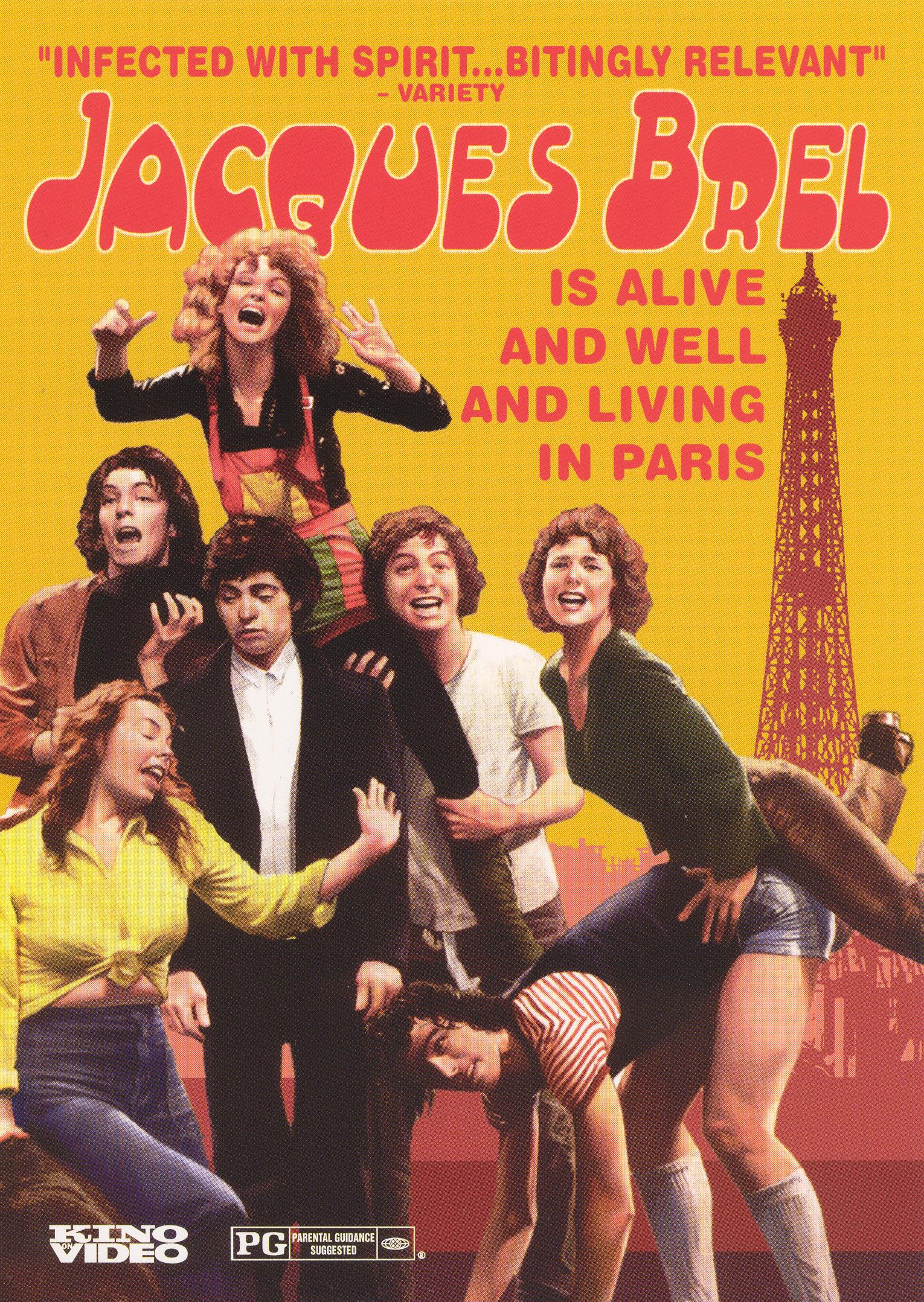Jacques Brel is Alive and Well and Living in Paris cover art