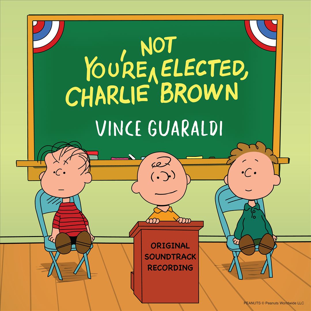 You're Not Elected, Charlie Brown cover art