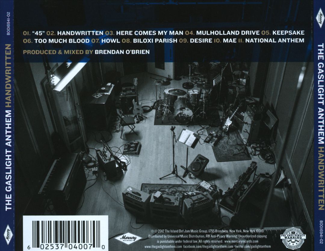 Handwritten cover art