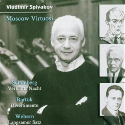 Schönberg: Verklärte Nacht; Bartok: Divertimento; Webern: Langsamer Satz cover art