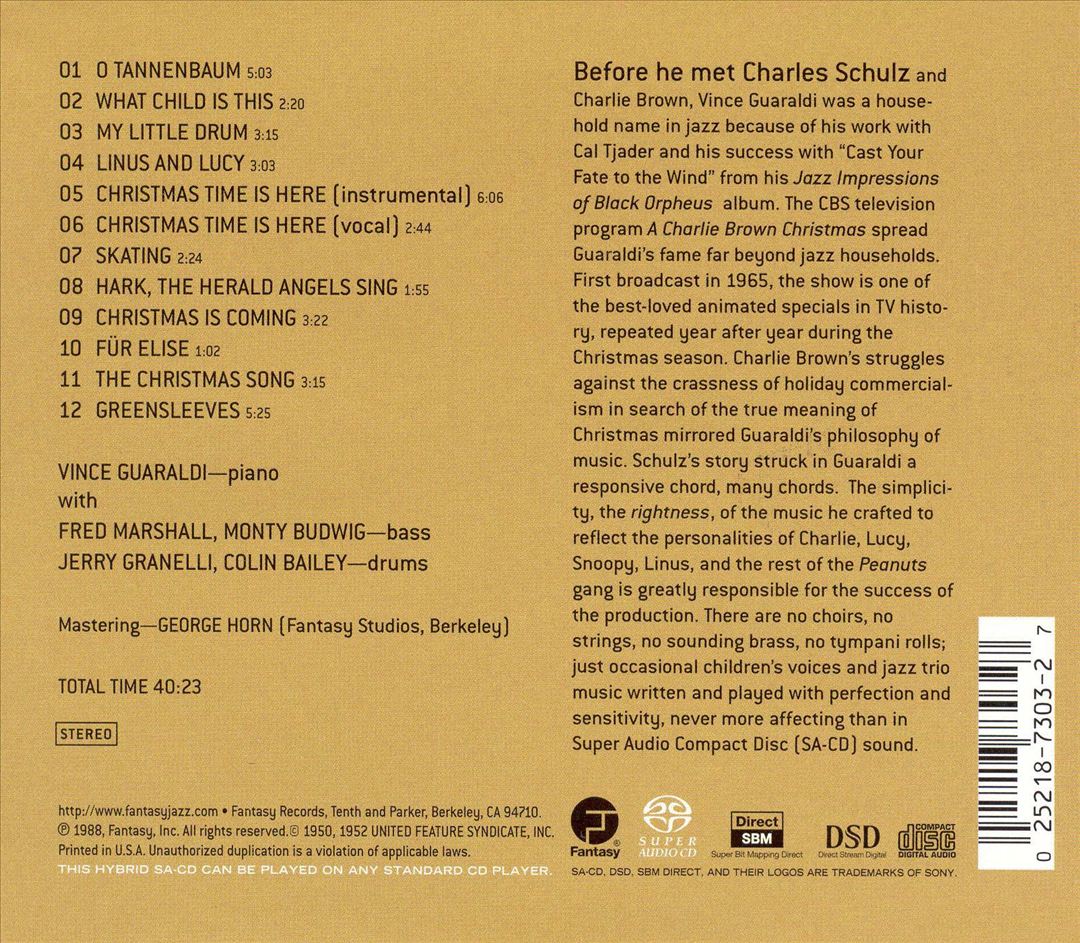 Charlie Brown Christmas [Original TV Soundtrack] cover art