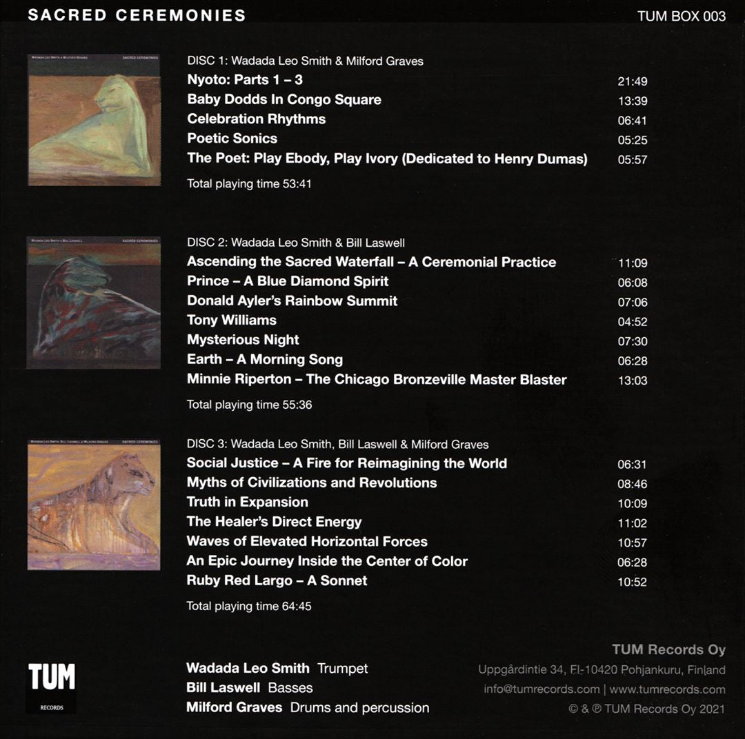 Sacred Ceremonies cover art