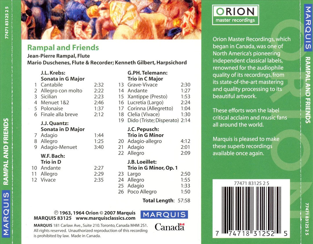 Rampal and Friends cover art