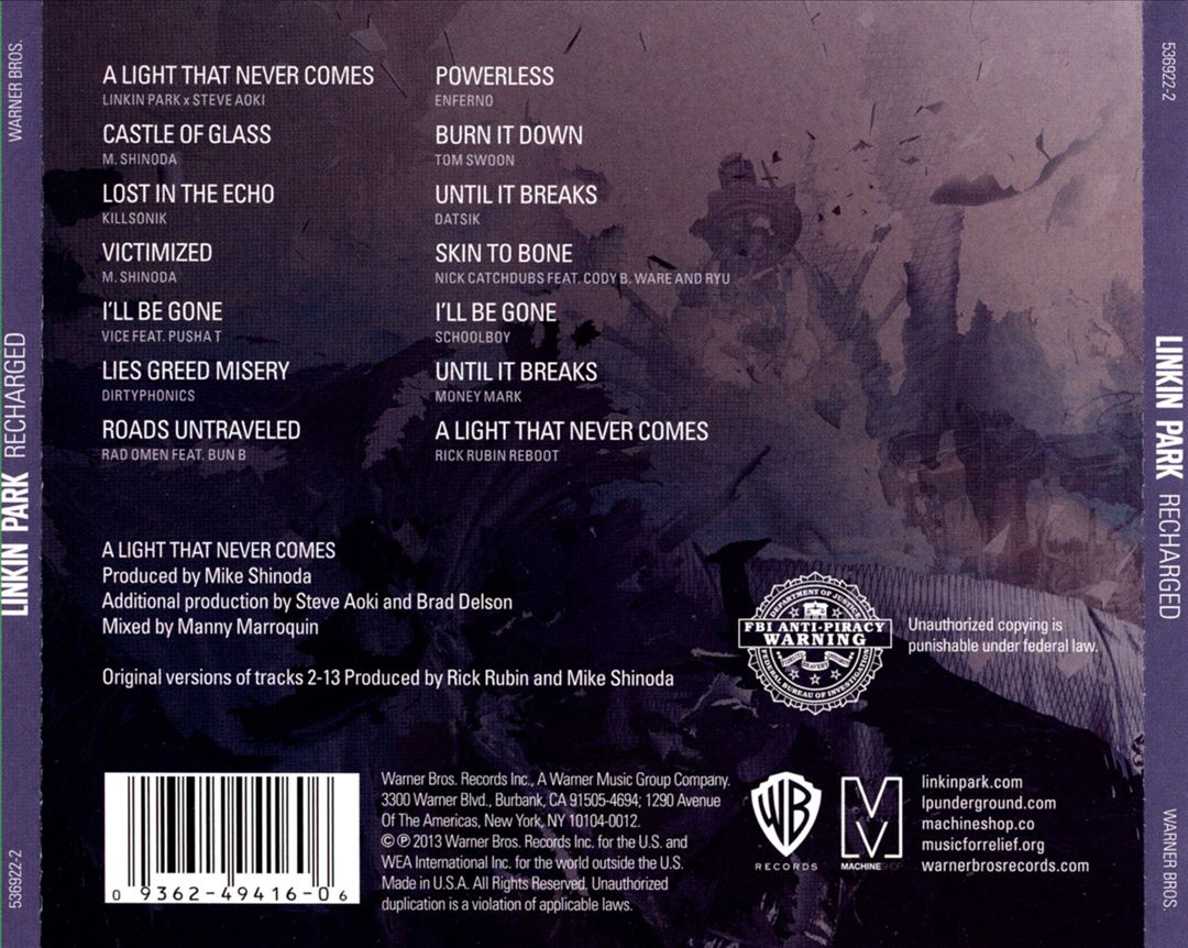Recharged cover art