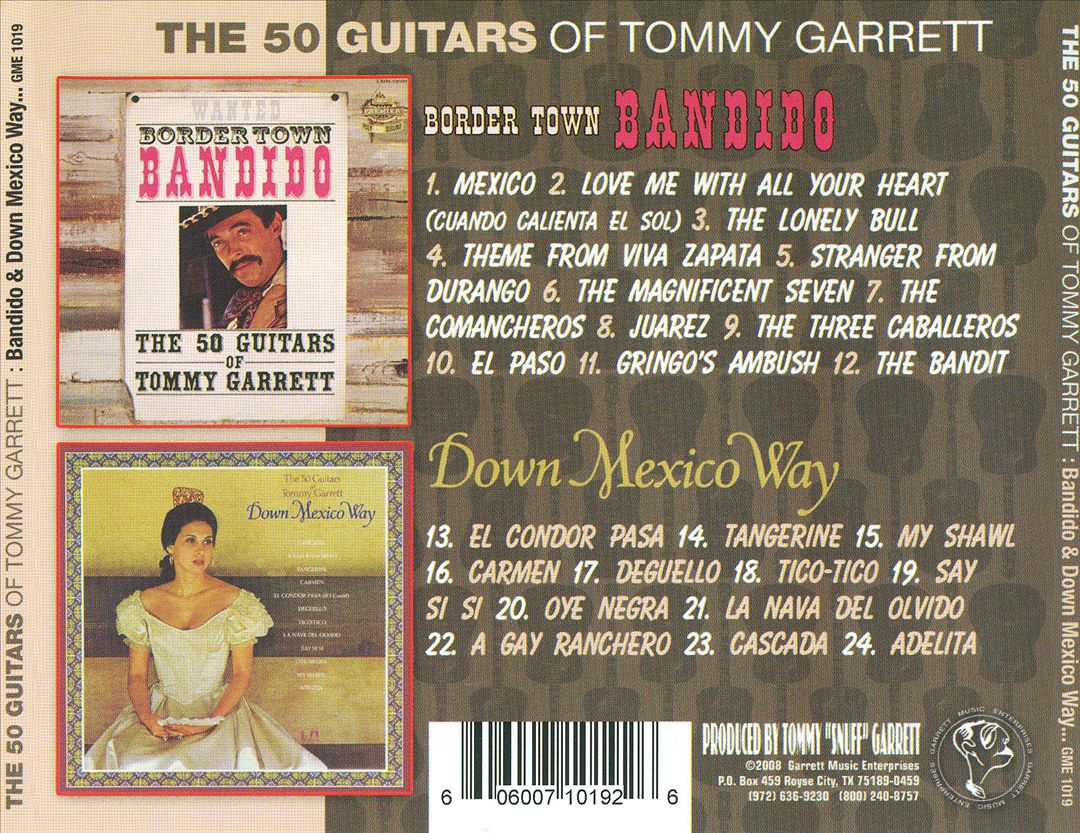 Bandido/Down Mexico Way cover art