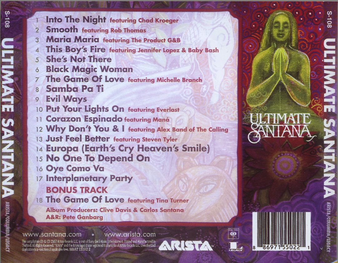 Ultimate Santana [Import] cover art