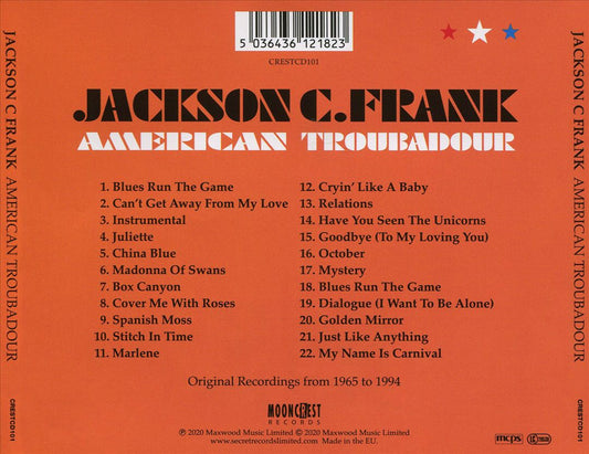 American Troubadour cover art