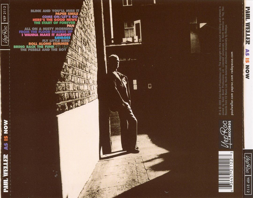 As Is Now cover art