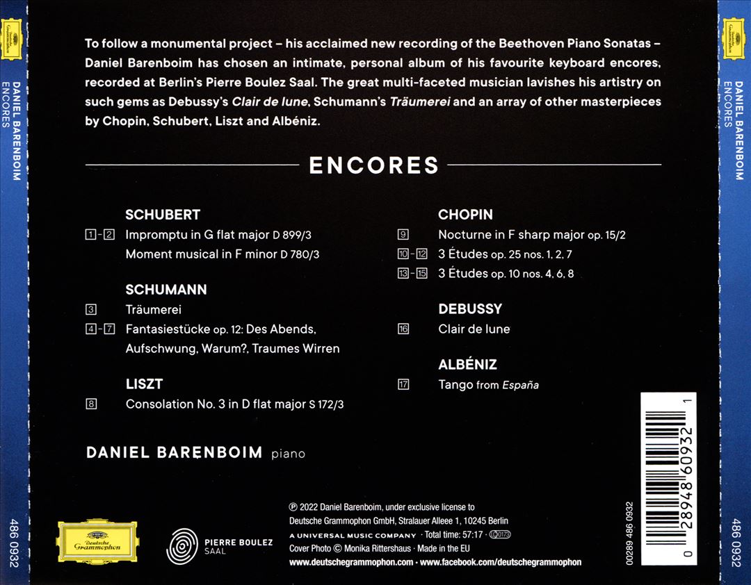 Encores cover art