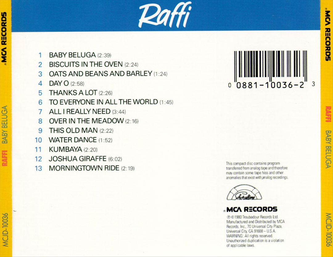 Baby Beluga cover art