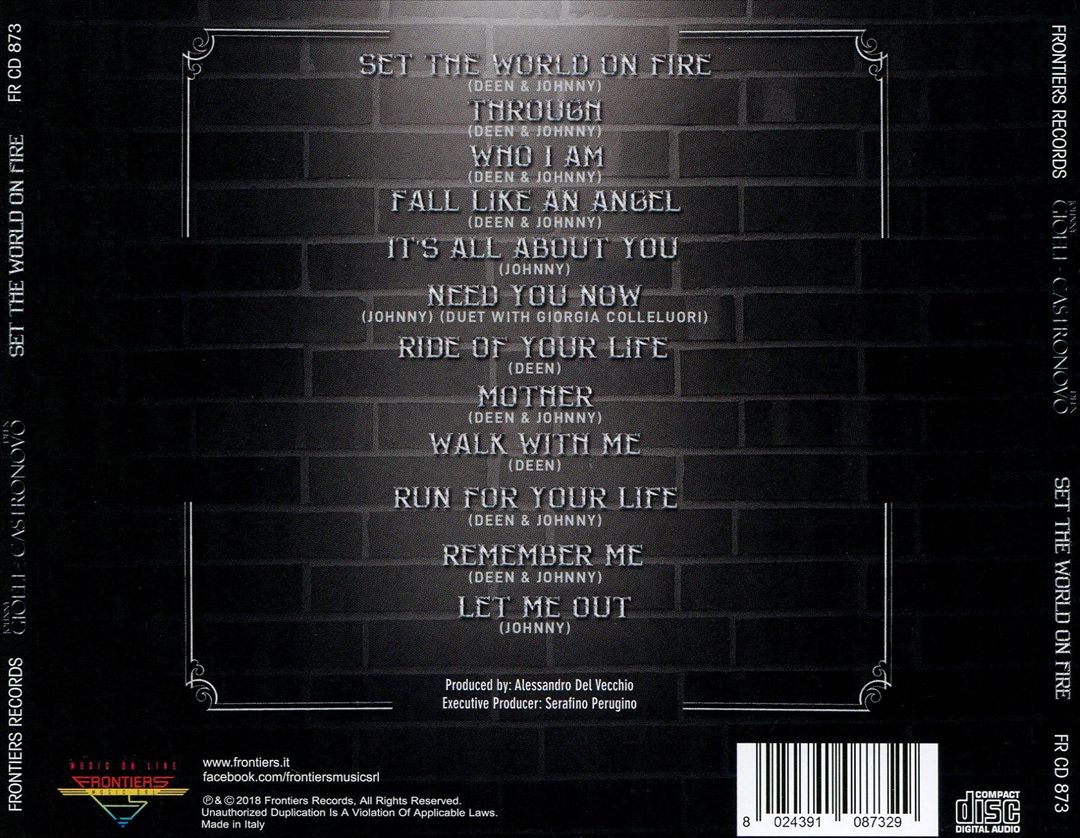 Set the World on Fire cover art