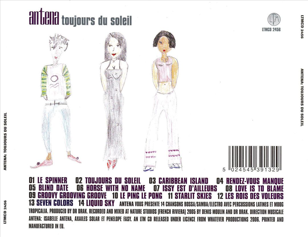 Toujours du Soleil cover art