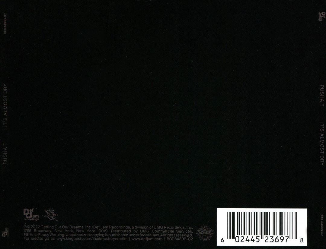 It's Almost Dry cover art