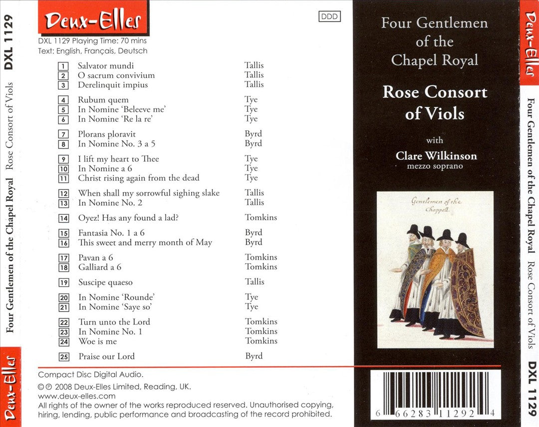 Four Gentlemen of the Chapel Royal cover art